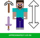 Zestaw Minecraft Steve Figurka podstawowa + akcesorium (0194735194346) - obraz 3