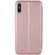 Чохол книжка для Xiaomi Redmi 9A магніт book рожево золотий - зображення 4