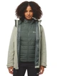 Куртка демисезонная с капюшоном женская Jack Wolfskin Hunberg 3IN1 JKT W A62510_4137 XS Зеленая (4064886317573) - изображение 3