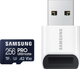 Karta pamięci Samsung PRO Ultimate microSDXC 256GB UHS-I U3 V30 A2 + adapter USB (MB-MY256SB/WW) - obraz 1