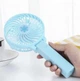Портативный ручной вентилятор со складной ручкой USB Handy Mini Fan Синий - изображение 5