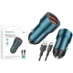 Зарядное устройство Borofone BZ19 Type-C (2USB/2.4A) Blue - изображение 4