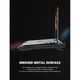 Підставка-кулер для ноутбука та телефону MARVO CoolingPad FN-40 | 2USB, 9-17.3" | Black - зображення 12