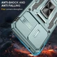 Ударопрочный чехол Camshield Army Ring для Samsung Galaxy S24 FE Зеленый / Light Green Без бренда - изображение 6
