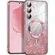 TPU чохол Delight case with MagSafe із захисними лінзами на камеру для Samsung Galaxy S25 FE Рожевий / Rose Gold - зображення 1