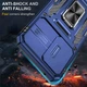 Ударопрочный чехол Camshield Army Ring для Samsung Galaxy S25+ / S24+ Синий / Navy Без бренда - изображение 7