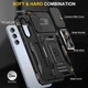 Ударопрочный чехол Camshield Army Ring для Samsung Galaxy S25+ / S24+ Черный / Black Без бренда - изображение 3