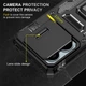 Ударопрочный чехол Camshield Army Ring для Xiaomi Redmi Note 13 4G Черный / Black Без бренда - изображение 2