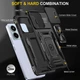 Ударопрочный чехол Camshield Army Ring для Xiaomi Redmi Note 13 4G Черный / Black Без бренда - изображение 5