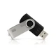 Флеш накопитель поворотный Usb 2.0 GoodRAM Twister 32 GB черно серебристая - изображение 1