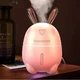 Увлажнитель воздуха с подсветкой кролик UKC Humidifier, розовый - изображение 2