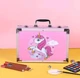 Художественный набор для рисования "Art set" в алюминиевом кейсе "Единорог" 145 предметов, розовый - изображение 1