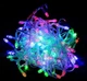 Светодиодная гирлянда нить на батарейках, 3м, 30LED, статический + динамический режимы, Мультиколор - изображение 2