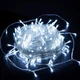 Светодиодная гирлянда нить на батарейках, 3м, 30LED, статический + динамический режимы, Холодный белый - изображение 4