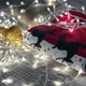 Светодиодная гирлянда нить на батарейках, 3м, 30LED, статический + динамический режимы, Холодный белый - изображение 6