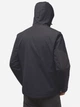 Куртка демисезонная с капюшоном мужская Jack Wolfskin Jasper Ins Jkt M A61872_6000 S Черная (4064886337069) - изображение 2