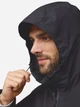 Куртка демисезонная с капюшоном мужская Jack Wolfskin Jasper Ins Jkt M A61872_6000 S Черная (4064886337069) - изображение 3