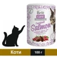 Ласощі для котів Brit Care Superfruits Snack Salmon з лососем 100 г (8595602521449) - зображення 1