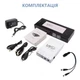 Mini UPS WGP, Powerbank на 10400Mah, Выходы USB, DC 9V, 12V. ИБП для Роутеров + БЛОК ПИТАНИЯ Белый + Кабель делитель - изображение 3
