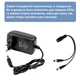Mini UPS WGP, Powerbank на 10400Mah, Выходы USB, DC 9V, 12V. ИБП для Роутеров + БЛОК ПИТАНИЯ Белый + Кабель делитель - изображение 4