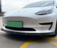 Накладка переднього бампера Tesla Model Y чорний глянець (2020-...) - зображення 2