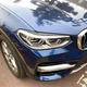 Накладки на фары, реснички BMW X3 G01 X4 G02 черный глянец АБС - изображение 3
