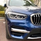 Накладки на фары, реснички BMW X3 G01 X4 G02 черный глянец АБС - изображение 5
