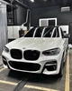 Накладки на фары, реснички BMW X3 G01 X4 G02 черный глянец АБС - изображение 7