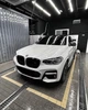 Накладки на фары, реснички BMW X3 G01 X4 G02 черный глянец АБС - изображение 8