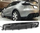Накладка заднього бампера Tesla Model Y чорний глянець (2020-...) - зображення 1