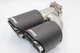 Насадка на глушитель двойная AKRAPOVIC EVO карбон - изображение 1