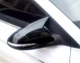 Накладки на зеркала Hyundai Elantra AD черный глянец (16-19 г.в.) - изображение 3