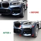 Накладки (сплиттеры) переднего бампера BMW X3 G01 / X4 G02 (18-22 г.в.) - изображение 7