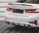 Накладка (диффузор) заднего бампера BMW 3 серии G20 версия бампера M-Sport - изображение 2
