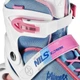 Роликові ковзани Nils Extreme Princess M (35-38) NA18168A, білий - изображение 4