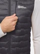 Теплый жилет мужской Jack Wolfskin Passamani Down Vest M A61840_6350 S Темно-серый (4064886325431) - изображение 3