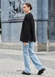 Жіноча в'язана кофта Staff lun black oversize XS-S - изображение 3