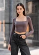 Жіночий топ Staff id gray M - изображение 1