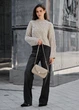 В'язана жіноча кофта Staff sor beige ML - зображення 3