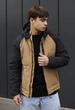 Демісезонна куртка Staff na brown & beige XS (TBN0029) - изображение 4
