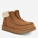 Женские зимние ботинки замшевые низкие UGG 401886124 37 (6US) 23 см Коричневые (1159811833) - изображение 2
