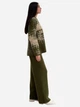 Брюки шерстяные женские ARTKNIT Vibe Wool M Оливковые (4823093463349) - изображение 5