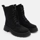 Жіночі демісезонні берці замшеві високі Ashoes 2905/3 38 24.5 см Чорні (ROZ6501005191) - зображення 2