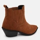 Женские ботильоны замшевые Ashoes 2995 36 23.5 см Рыжие (ROZ6501005285) - изображение 4