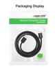 Кабель Ugreen US128 USB 3.0 type A to type A 1 м Black (10370) - изображение 10