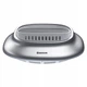 Автомобільний ароматизатор Baseus Smile vehicle-mounted aroma diffuser Silver (SUXUN-BH0S) - зображення 1
