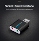 Внешняя звуковая карта Vention USB AUX Black (VAB-S17-BK) - изображение 4