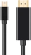 Конвертер Ugreen Mini DisplayPort HDMI Thunderbolt 2 Mini DP 4K 1.5M Black (MD101) - изображение 8