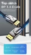 Кабель видео Vention DisplayPort 1.4 8К / 60Hz 4K / 144Hz 3D с нейлоновой оплеткой 1.5M Black (HCABG) - изображение 5