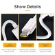 Кабель зарядный CELBRO Type-C 6.5A 65W SuperVOOC SuperDart 1М White (CB005) - изображение 8